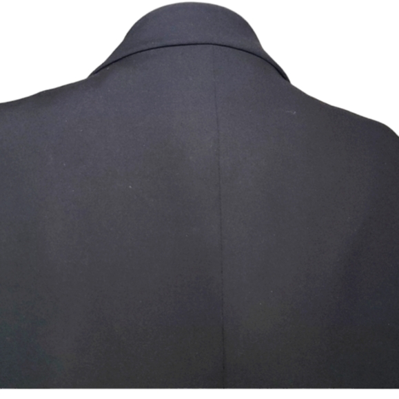 Calvin Klein Black Polyester Rayon Spandex Women's Jacket 🧥 Size 14 - Picture 9 of 15